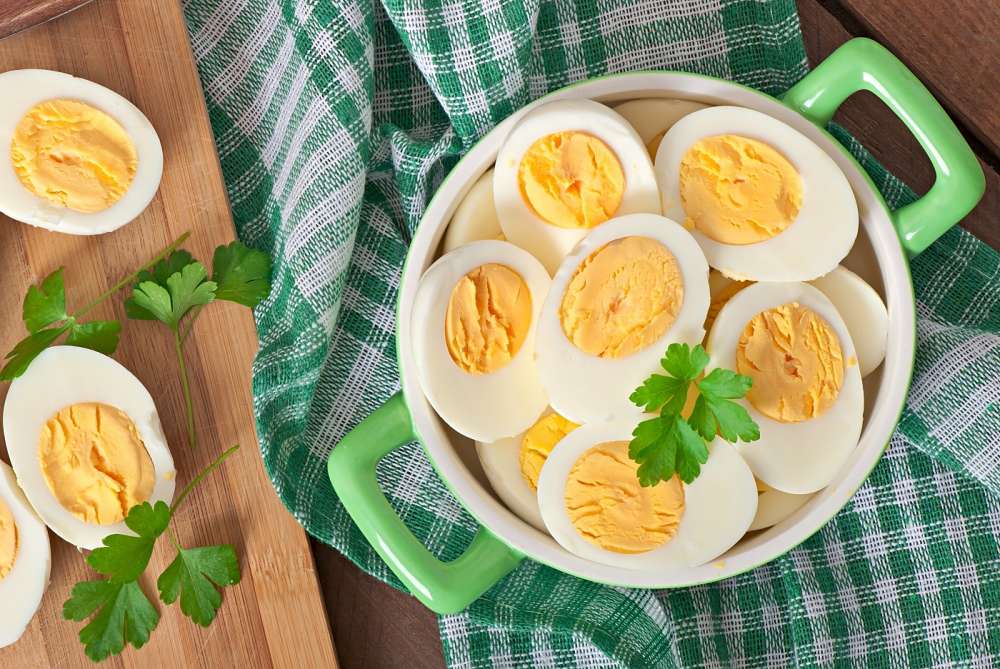 jajka ugotowane na twardo - ile mają kalorii jajka